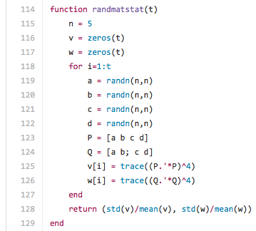 randmatstat written in julia